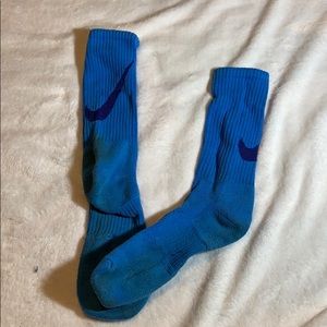 Blue Nike Tall Socks